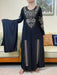 2023New Ramadan Muslim Turkey Women's Abaya Kaftan Embroidery Long Sleeve Ice Silk Fabric Prayer Dress Jibab Islam Cloth Caftan - CLICK TIK