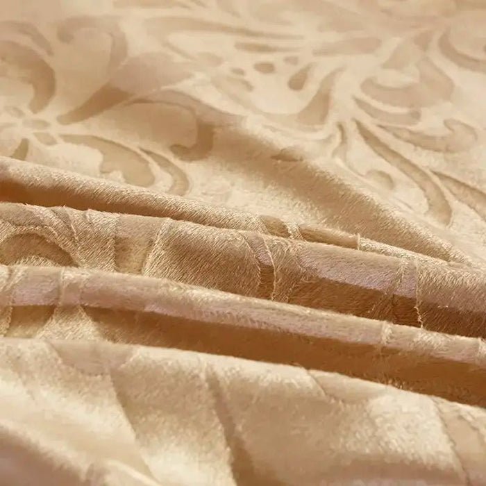 3 Pcs Bedspread on The Bed Luxury Lace Bed Skirt Thicken Beautiful Bed Linen Cal Bedding Sheets Home Bedspreads Queen/King Size - CLICK TIK