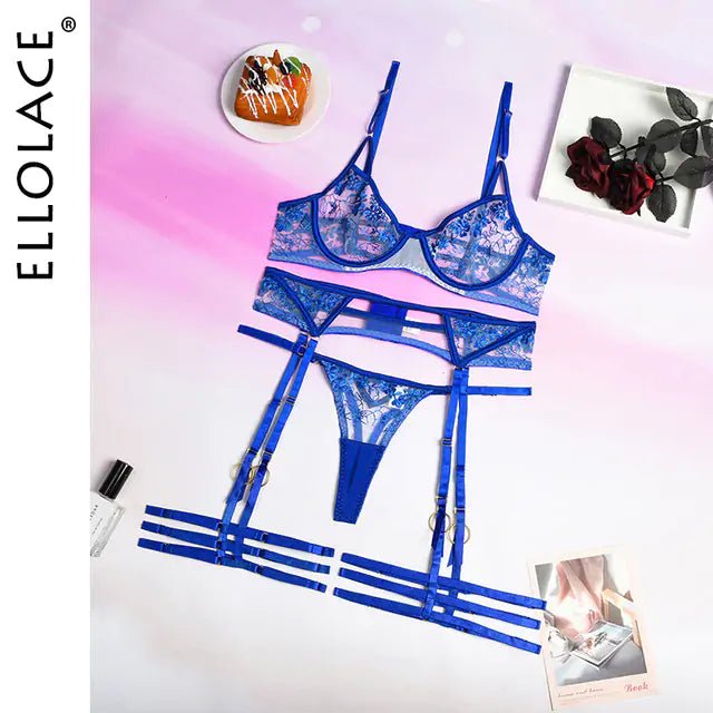 3 Piece Lingerie Set - CLICK TIK