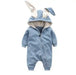 Rabbit Ear Hooded Baby Rompers - CLICK TIK