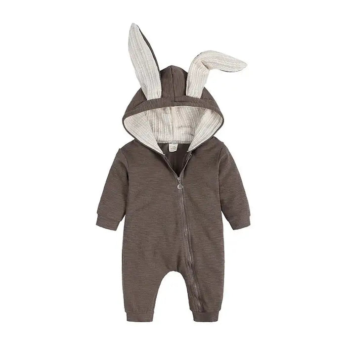 Rabbit Ear Hooded Baby Rompers - CLICK TIK