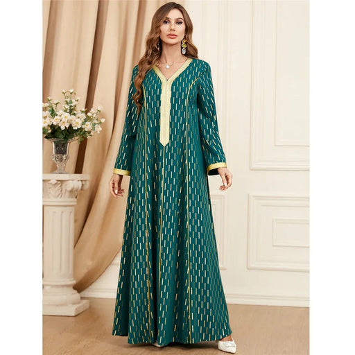 Abaya Muslim 2024 Turkey Eid Ramadan Long Maxi Dress Dubai Evening Party Arab Islam Clothing Caftan Moroccan Gown Kaftan Vestido - CLICK TIK