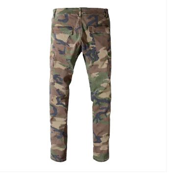 Camouflage Ripped Jeans - CLICK TIK