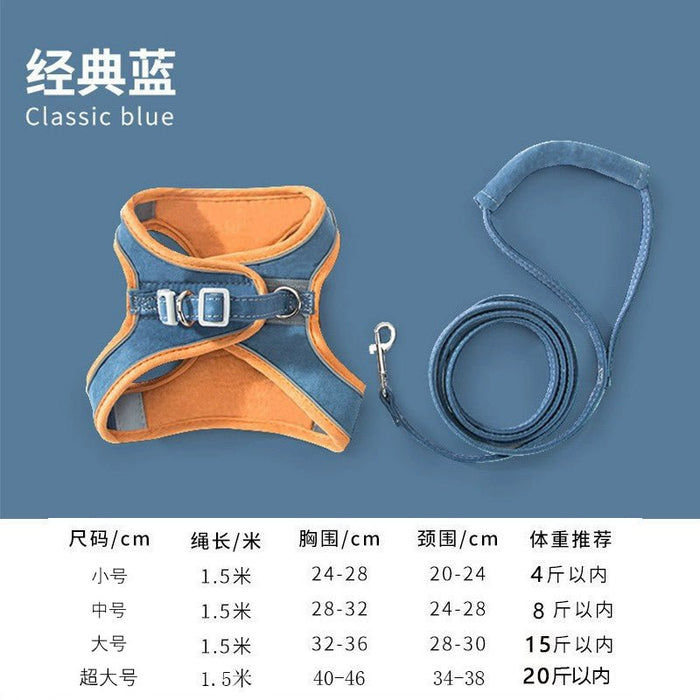 Cat Pulling Rope Anti Breaking Loose Special for Outing Cat Rope Slip Cat Chain Pet Harness Cat Rope Small Size Dogs - CLICK TIK