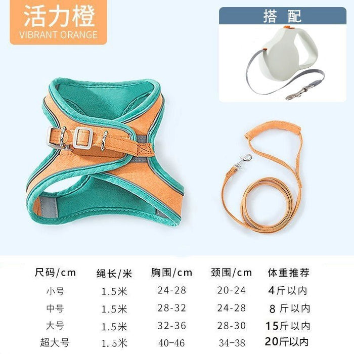 Cat Pulling Rope Anti Breaking Loose Special for Outing Cat Rope Slip Cat Chain Pet Harness Cat Rope Small Size Dogs - CLICK TIK