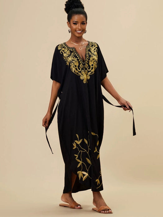 Dress Turkish Moroccan Robe Luxury Embroidery - CLICK TIK