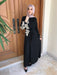 DUBAI Saudi Loose Dress Abaya Lace - CLICK TIK