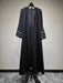 Eid Black Open Kimono Abaya Dubai Luxury 2024 Palestine Muslim African Dresses For Women Kaftan Dress Islam Robe Femme Musulmane - CLICK TIK