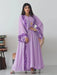 Eid Muslim Abaya for Women Embroidery Dress with Scarf 2 Piece Set Dubai Arab Long Robe Morocco Abayas Kaftan Headscarf Gorgeous - CLICK TIK