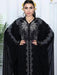 Eid Muslim Dress for Women Bat Sleeve Abaya Diamond Jalabiya Morocco Caftan Party Dresses Dubai Abayas Kaftan Vestidos Long Robe - CLICK TIK