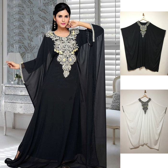 Indonesia Loose Embroidered Dress Robe - CLICK TIK