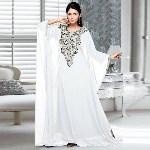 Indonesia Loose Embroidered Dress Robe - CLICK TIK