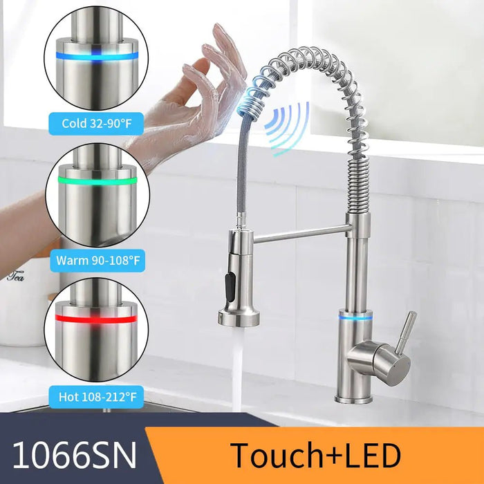 Kitchen Smart Touch Faucets - CLICK TIK