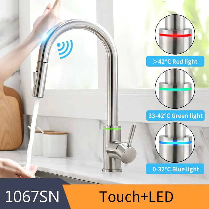 Kitchen Smart Touch Faucets - CLICK TIK