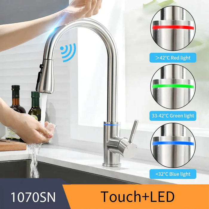 Kitchen Smart Touch Faucets - CLICK TIK