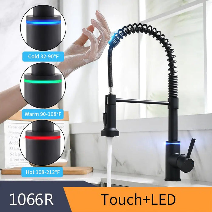 Kitchen Smart Touch Faucets - CLICK TIK