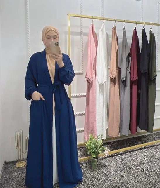 Marocain Islam Clothing Abaya Under Dress - CLICK TIK