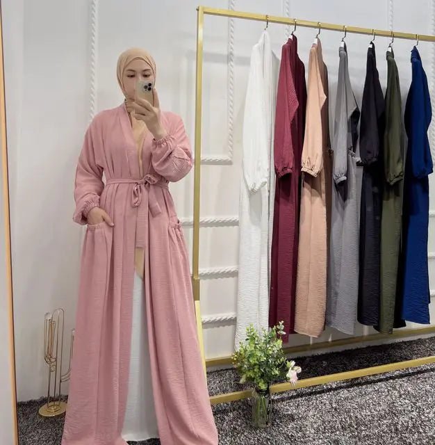 Marocain Islam Clothing Abaya Under Dress - CLICK TIK