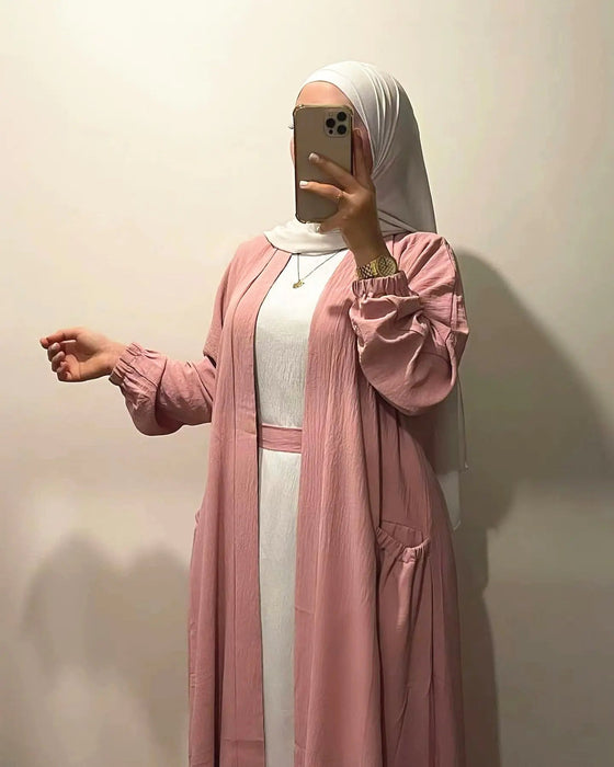 Marocain Islam Clothing Abaya Under Dress - CLICK TIK