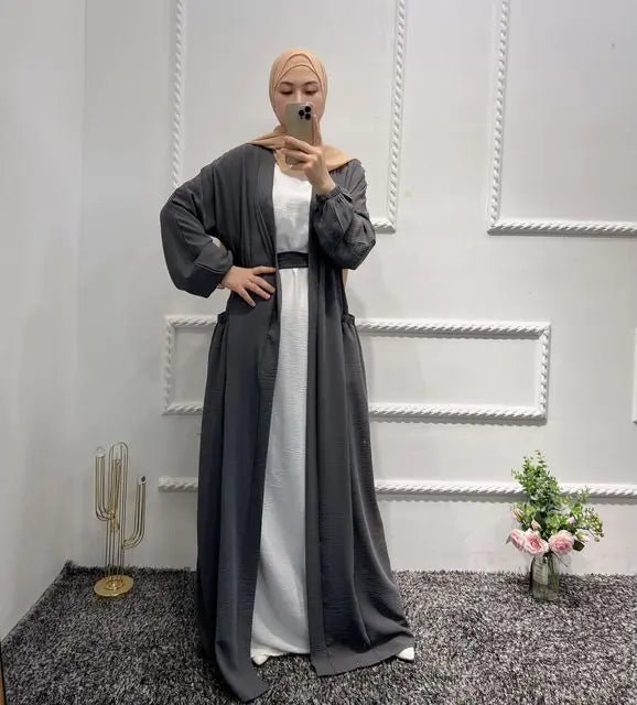 Marocain Islam Clothing Abaya Under Dress - CLICK TIK