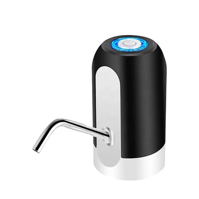 Mini Barreled Electric Liquid Bottle Pump USB Charge Automatic Portable Home Drinking Water Dispenser - CLICK TIK