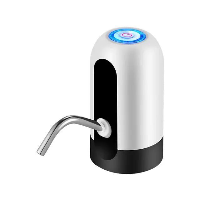 Mini Barreled Electric Liquid Bottle Pump USB Charge Automatic Portable Home Drinking Water Dispenser - CLICK TIK