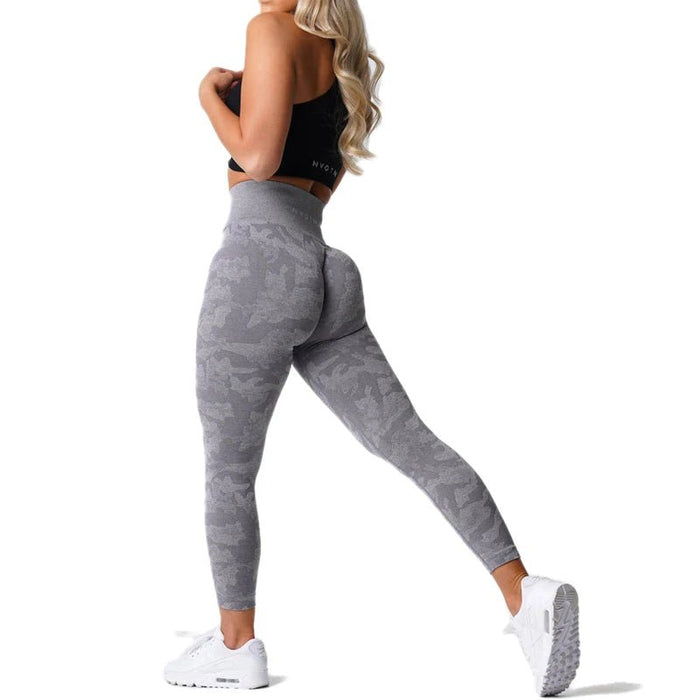 Nvgtn Series Zebra Pattern Seamless Leggings Women Soft Workout Tights Fitness Outfits Yoga Pants Gym Wear - CLICK TIK