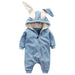 Rabbit Ear Hooded Baby Rompers - CLICK TIK