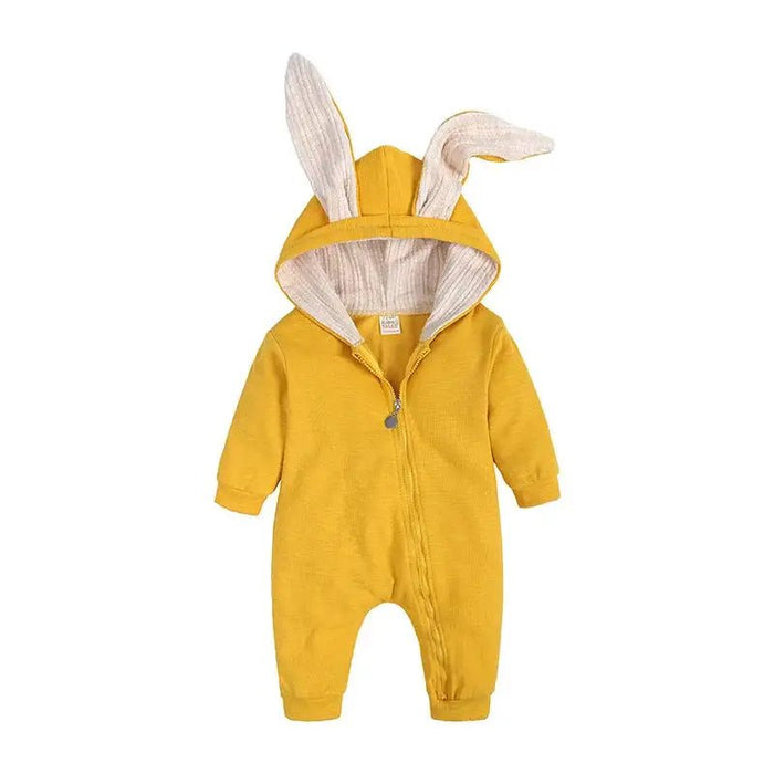 Rabbit Ear Hooded Baby Rompers - CLICK TIK