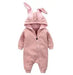 Rabbit Ear Hooded Baby Rompers - CLICK TIK