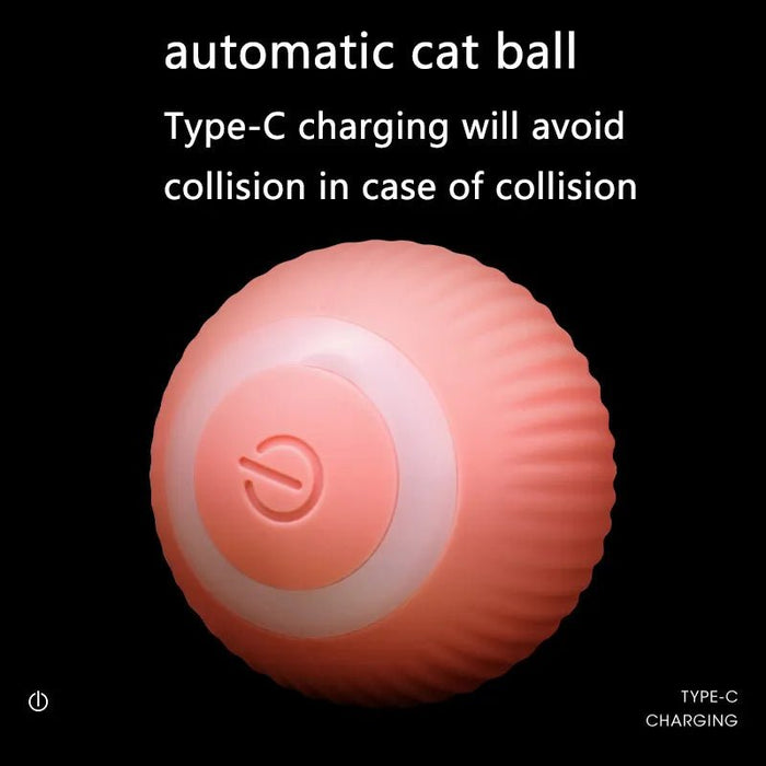 Smart Cats Toys Automatic Rolling Ball Electric Cat Toys Interactive Cat Playing Training Self - moving Kitten Toy Pet Accessories - CLICK TIK