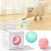 Smart Cats Toys Automatic Rolling Ball Electric Cat Toys Interactive Cat Playing Training Self - moving Kitten Toy Pet Accessories - CLICK TIK