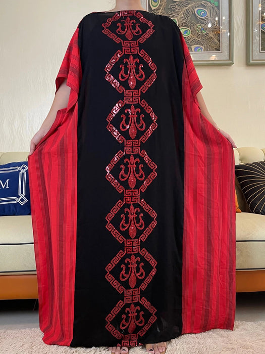 Women's Abaya Dubai Arabic Dress, Muslim Outwear, Prayer Cloth, Kaftan Sequins Embroidery, Islamic Clothing, Autumn, New - CLICK TIK