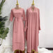 Women's Abaya Long Dress Set - CLICK TIK