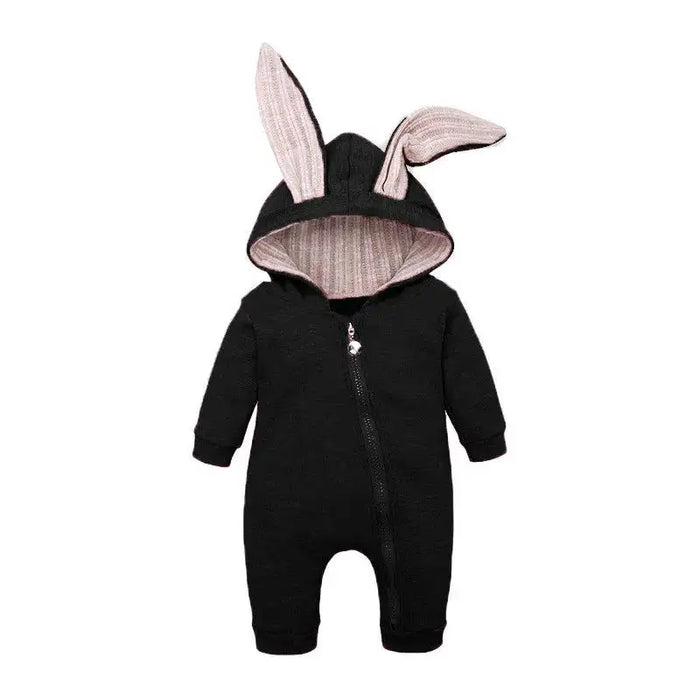 Rabbit Ear Hooded Baby Rompers - CLICK TIK